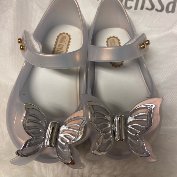 New! Mini Melissa UltraGirl Butterfly Mary Jane fly BB size 5c - Picture 4 of 7